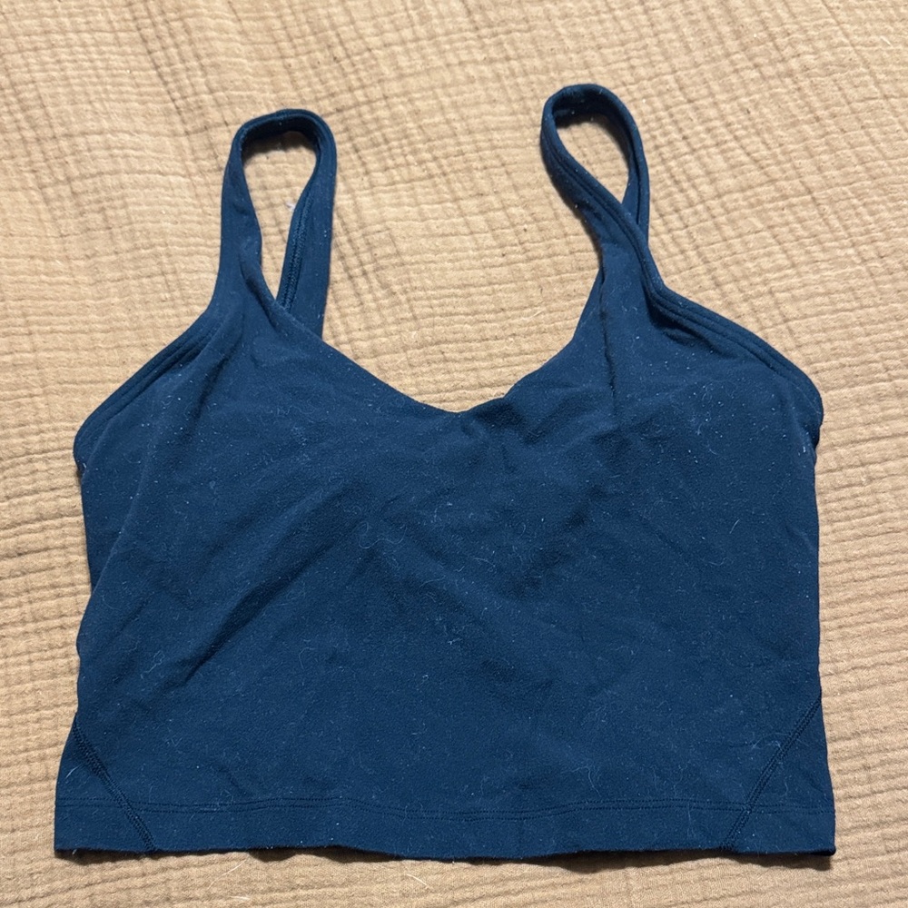 lululemon athletica Black Crop Top